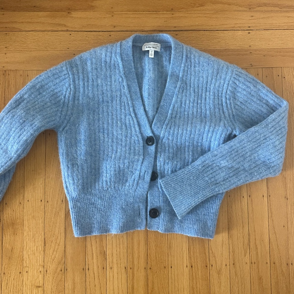 & Other Stories Alpaca Wool Blend Cardigan